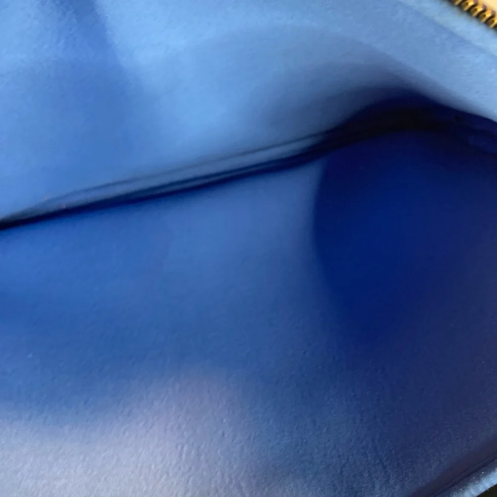 Kate Spade Blue Circle Laptop Holder Case Bag 10” x 13”